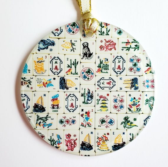 Mother Nature Mahjong, Round Ornament