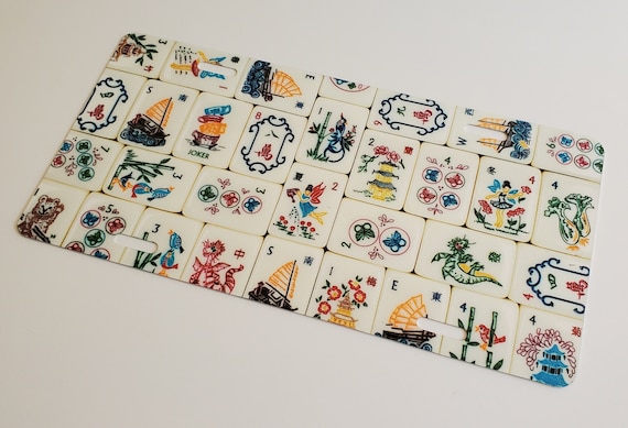Mother Nature Tile Design, Mahjong Theme License Plate
