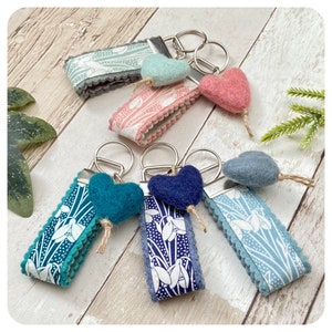 Liberty Snowdrop Keyring