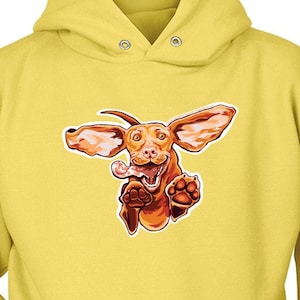Original Super Vizsla on a Cozy Unisex Hoodie