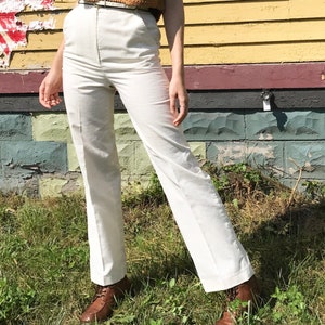High Waisted Vintage Trousers