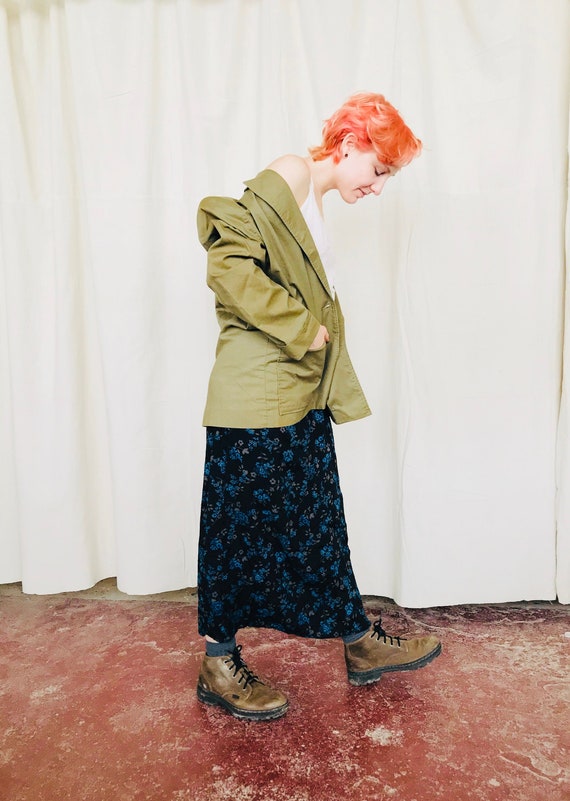 Vintage Oversized Cotton Blazer
