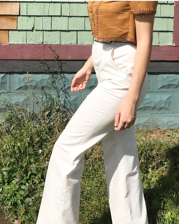 High Waisted Vintage Trousers - image 3