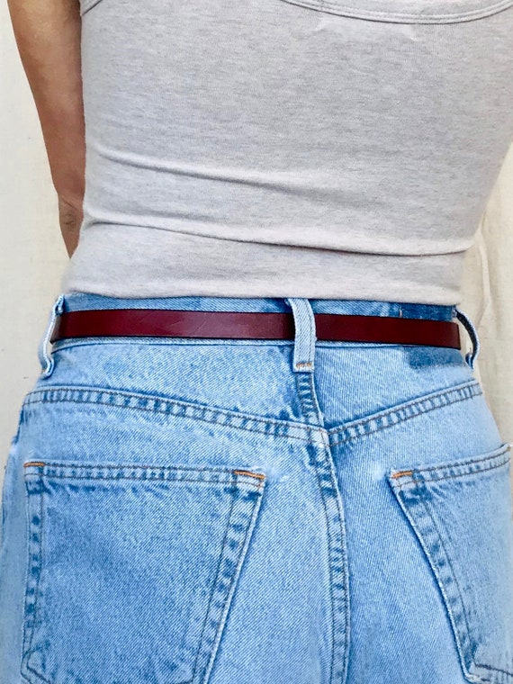 Vintage Levi Strauss & Co Leather Belt