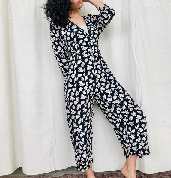 Vintage Floral Jumpsuit - image 6