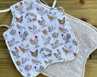 Chicken Saddle Apron: Cotton Hen Protection