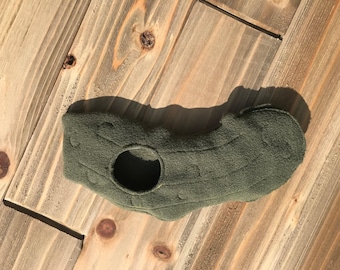 Pickle Fleece Costume for 12" Elf Doll or Barbie
