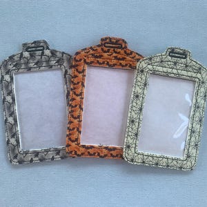 Porta badge identificativo - Halloween, grazioso accessorio con cordino per infermieri, studenti, insegnanti, medici, porta badge, porta badge