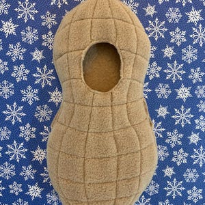 Peanut Costume for Elf | 12&quot; Elf Doll Sweatshirt | Christmas Elf Sweater | Elf Prop | Elf Costume Sweater | Elf Doll Clothes | Elf Outfit