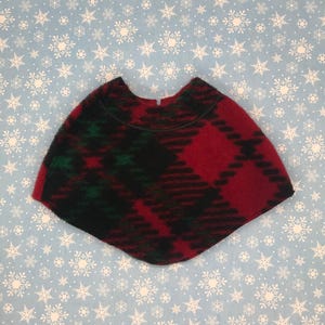 Poncho Sweater for Elf | 12&quot; Elf Doll Sweatshirt | Christmas Elf Sweater | Elf Prop | Elf Costume Sweater | Elf Doll Clothes | Elf Outfit