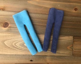 Fleece Pants for 12" Elf Doll: Christmas Costume Outfit