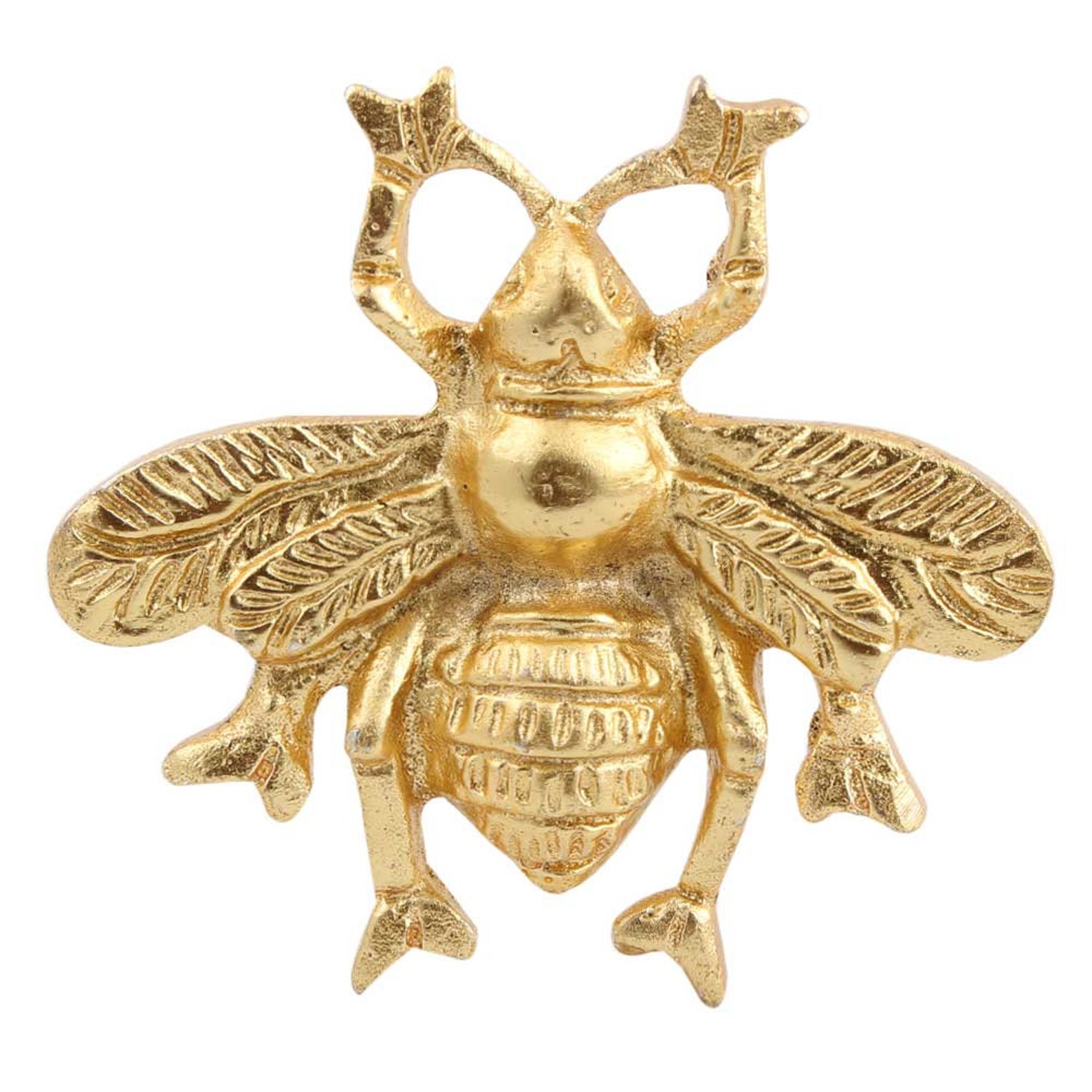 Gold Bumble Bee Drawer Knob Vintage Door Cupboard Knob Pull Etsy