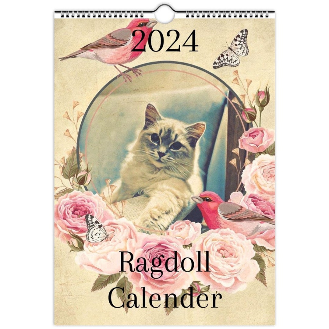 Ragdoll Wall Calendars Etsy