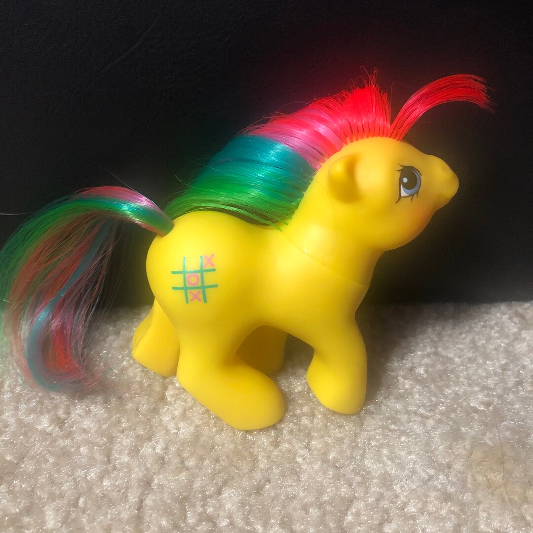 My Little Pony G1 Baby Tictactoe Etsy