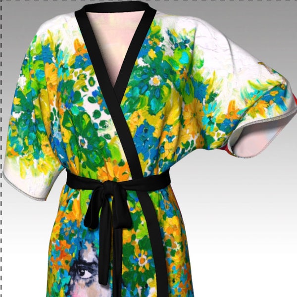 Past, Present, Future Kimono Robe