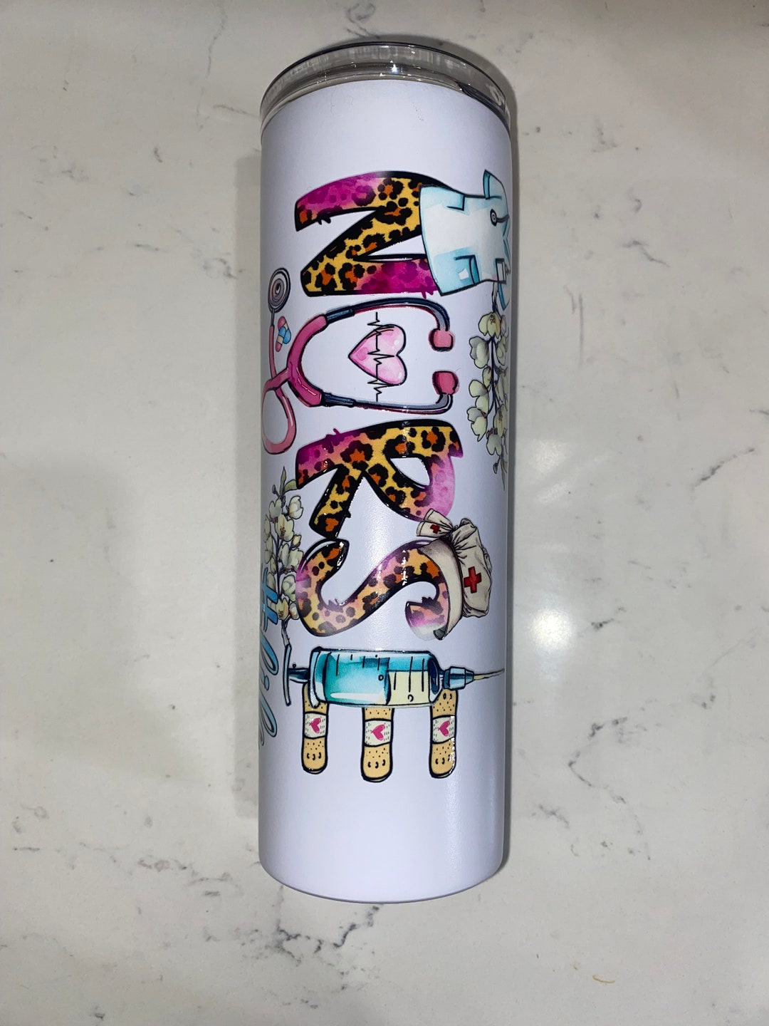 Nurse Tumbler, Crayons Rainbow Tumbler, Personalized Teacher Tumbler Etsy