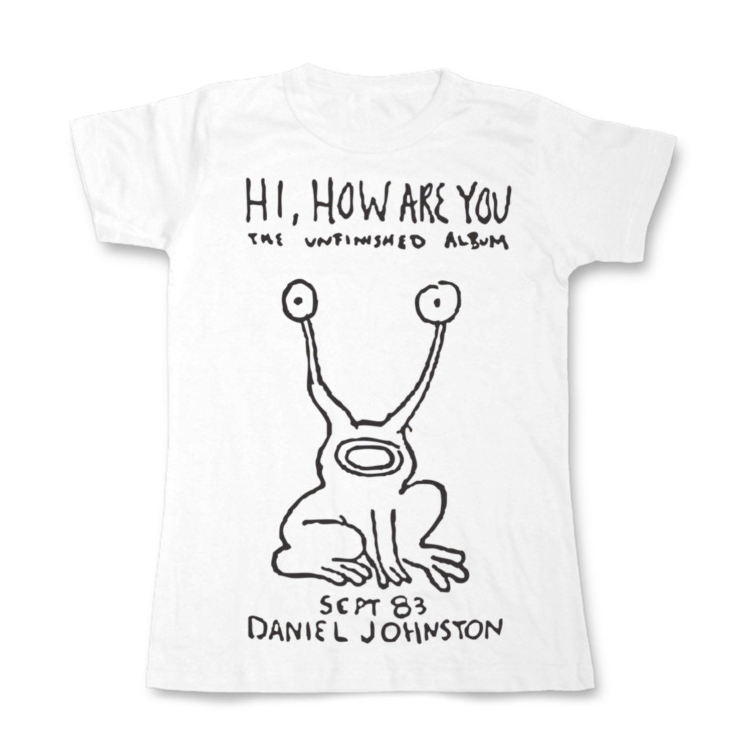 Image of Hi How Are You? Worn By Kurt Cobain Ladies Fit T Shirt