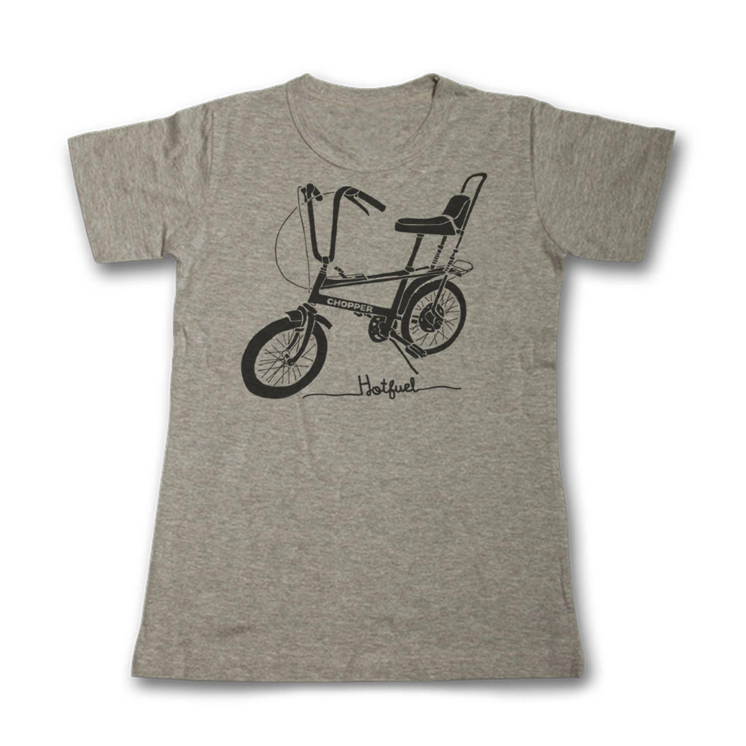 Image of Chopper Bike Print Ladies Fit T Shirt