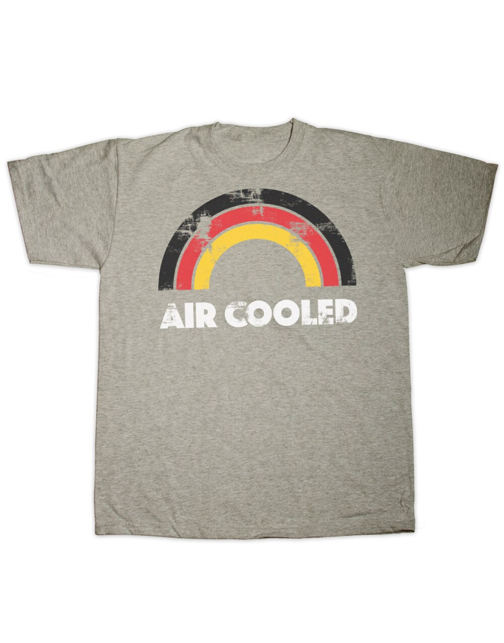 Image of Air Cooled Rainbow Ladies Fit T Shirt