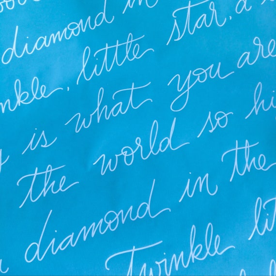 baby's first birthday wrapping paper