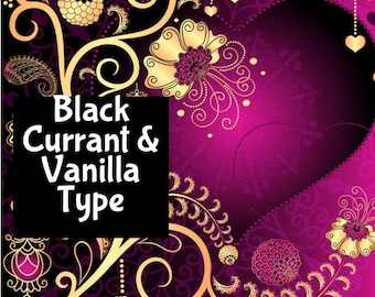 BLACKENED CURRANT VANILLA (dupe) Handmade edp Perfume Cologne Room Linen Spray Fragrance Massage Beard Beauty Oil Shimmer Lotion Body Splash