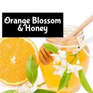 HONEYED ORANGE BLOSSOM dupe Handmade edp Perfume Cologne Room Linen Spray Fragrance Massage Beard Beauty Oil Shimmer Lotion Body Splash