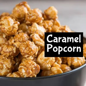 CARAMEL POPCORN Handmade EDP Perfume Cologne Room Linen Spray Fragrance Massage Beard Beauty Oil Shimmer Moisturizer Lotion Body Splash