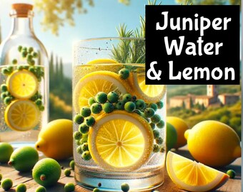 JUNIPER WATER & LEMON Roll On Perfume Cologne Fragrance Beard Oil Shimmer Wash Beauty Room edp Spray Lotion Cream Soap Scrub Skincare Polish
