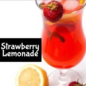 STRAWBERRY LEMONADE Handmade edp Perfume Cologne Room Linen Spray Fragrance Massage Beard Beauty Oil Shimmer Moisturizer Lotion Body Splash