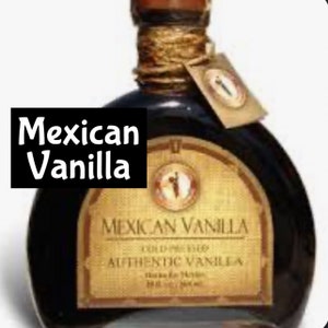 MEXICAN VANILLA Handmade EDP Perfume Cologne Room Linen Spray Fragrance Massage Beard Beauty Oil Shimmer Scrub Lotion Body Splash Moisturize