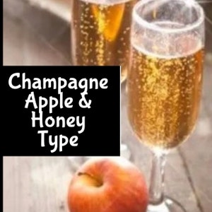 APPLE HONEYED CHAMPAGNE (dupe) Handmade edp Perfume Cologne Room Linen Spray Fragrance Massage Beard Beauty Oil Shimmer Lotion Body Splash