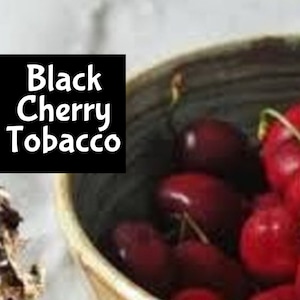 BLACK CHERRY TOBACCO Moisturizing Shimmer Hair Body Splash edp Perfume Cologne Beauty  Lotion Room Linen Spray Bath Fragrance Massage Oil