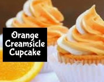 ORANGE CREAMSICLE CUPCAKE Handmade edp Perfume Cologne Room Linen Spray Fragrance Massage Beard Beauty Oil Shimmer Silky Lotion Body Splash