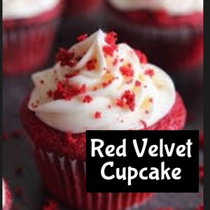 RED VELVET CUPCAKE Handmade edp Perfume Cologne Room Linen Spray Fragrance Massage Beard Beauty Oil Shimmer Moisturizer Lotion Body Splash