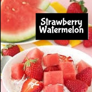 STRAWBERRY WATERMELON Handmade edp Perfume Cologne Room Linen Spray Fragrance Massage Beard Beauty Oil Shimmer Moisturize Lotion Body Splash