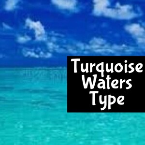 TURQUOISE WAVES dupe Moisturizing Shimmer Hair Body Splash EDP Perfume Cologne Beauty Lotion Room Linen Spray Fragrance Beard Massage Oil