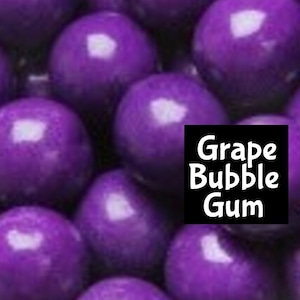 GRAPE BUBBLE GUM Handmade edp Perfume Cologne Room Linen Spray Fragrance Massage Beard Beauty Oil Shimmer Moisturizer Lotion Body Splash
