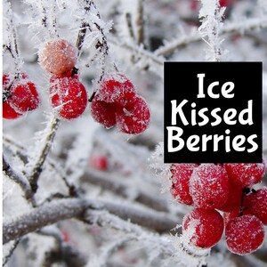 ICE KISSED BERRIES Moisturizing Hair Shimmer Body Splash edp Perfume Cologne Beard Massage Bath oil Room Wash Lotion Fragrance Spray Scent