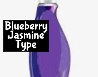 BLUEBERRY JASMINE Roll On Perfume Cologne Fragrance Body Bath Beard Oil Shimmer Wash Beauty Room edp Spray Lotion Cream Hair Soap Scrub