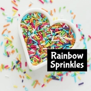 RAINBOW SPRINKLES Perfume Cologne Massage Beard Body Bath Oil edp Spray Scrub Shave Shimmer Soap Aloe Gel Wash Butter Frosting Hair Lotion