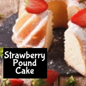 STRAWBERRY POUND CAKE dupe Handmade edp Perfume Cologne Room Linen Spray Fragrance Massage Beard Beauty Oil Shimmer Lotion Body Splash