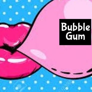 3 x Bubblicious Strawberry Splash Chewing Gum Bubble Gum 3 Rolls x 38 g  (1.34oz)