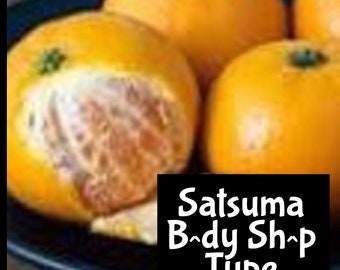 SATSUMA FRUIT (dupe) Handmade edp Perfume Cologne Room Linen Spray Fragrance Massage Beard Beauty Oil Shimmer Moisturizer Lotion Body Splash