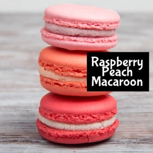 RASPBERRY PEACH MACAROON Handmade Perfume Cologne Beard Massage Oil Body Spray splash epd shimmer mist Bubble Bath lotion beauty moisturizer