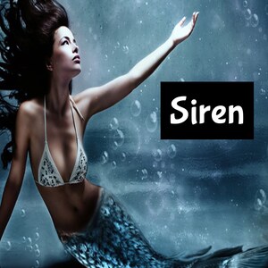 SIREN Handmade Moisturize Shimmer Body Splash Perfume Cologne Beard Massage Bath Oil  EDP room linen lotion spray fragrance beauty