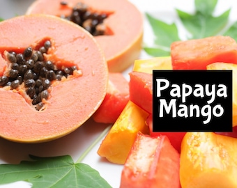 PAPAYA MANGO Handmade edp Perfume Cologne Room Linen Spray Fragrance Massage Beard Beauty Oil Shimmer Moisturizer Lotion Body Splash