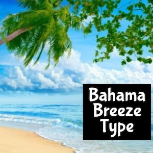 BAHAMA WIND (dupe) Handmade EDP Perfume Cologne Room Linen Spray Fragrance Massage Beard Beauty Oil Shimmer Moisturizer Lotion Body Splash