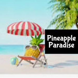 PINEAPPLE PARADISE Handmade edp Perfume Cologne Room Linen Spray Fragrance Massage Beard Beauty Oil Shimmer Moisturizer Lotion Body Splash