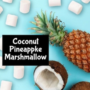 COCONUT PINEAPPLE MARSHMALLOW Moisturizing Shimmer Body Splash edp Perfume Cologne Beauty Lotion Room Linen Spray Bath Fragrance Massage Oil