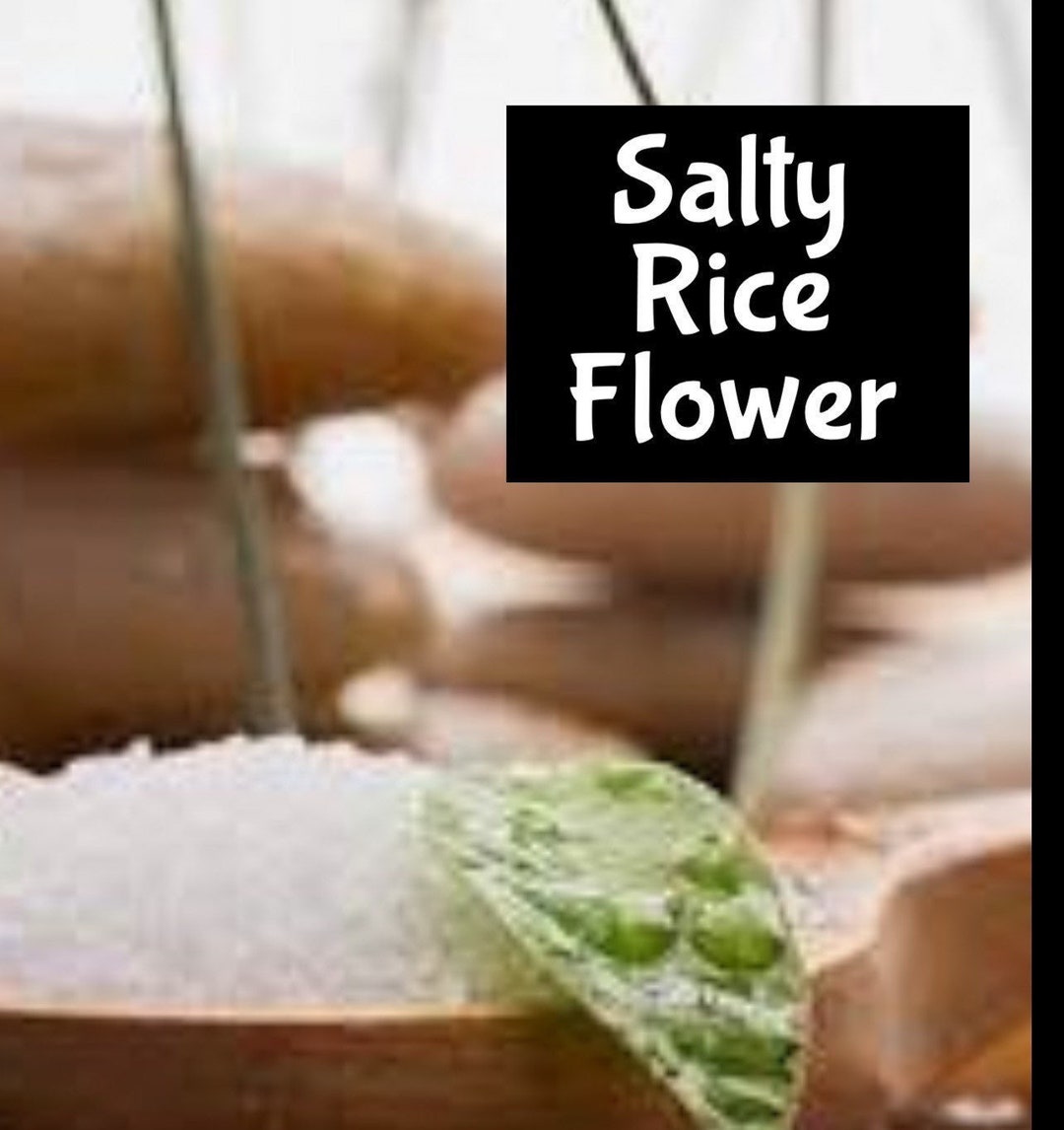 SALTY RICE FLOWER Handmade Edp Perfume Cologne Room Linen Spray ...